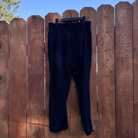 VINCE Cropped Drawstring pants blue - Picture 7 of 11